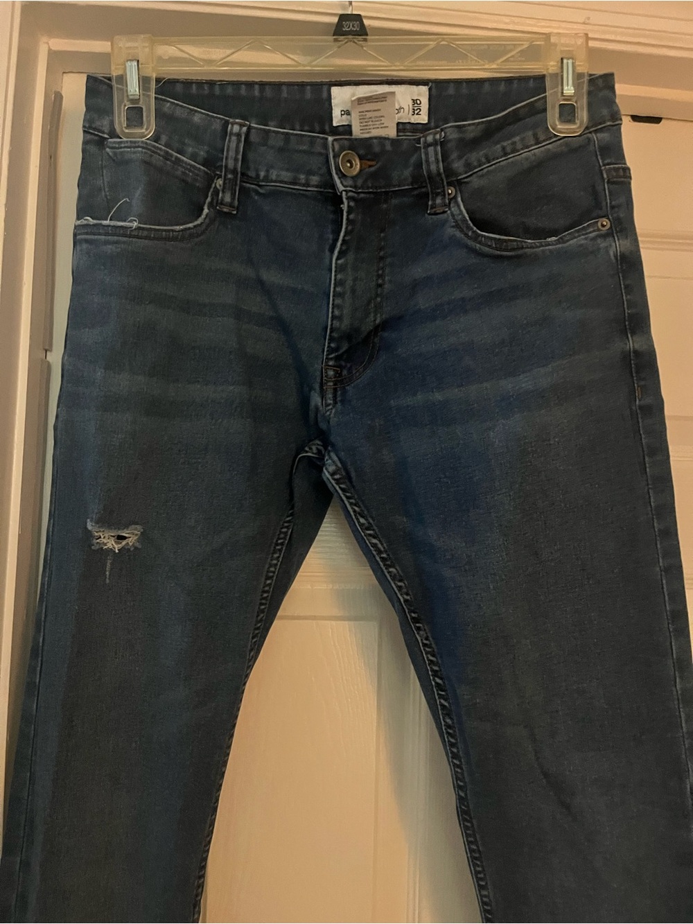 Paper Denim & Cloth Men's Slim Jeans in Dark Blue - Picture 4 of 8
